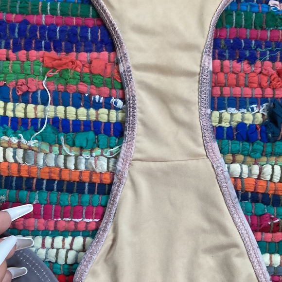 Amorroma™️ Rare Vintage 2013 Grey + Pastel Pink Lycra/Spadex Bikini 👙 SMALL 🤍 - Picture 10 of 10